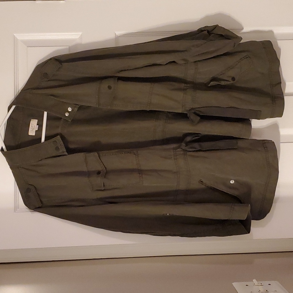 LOFT Plus Military Style Jacket Size 20